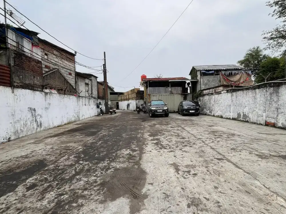 DIJUAL CEPAT !! TANAH & GUDANG KAPUK KAYU BESAR