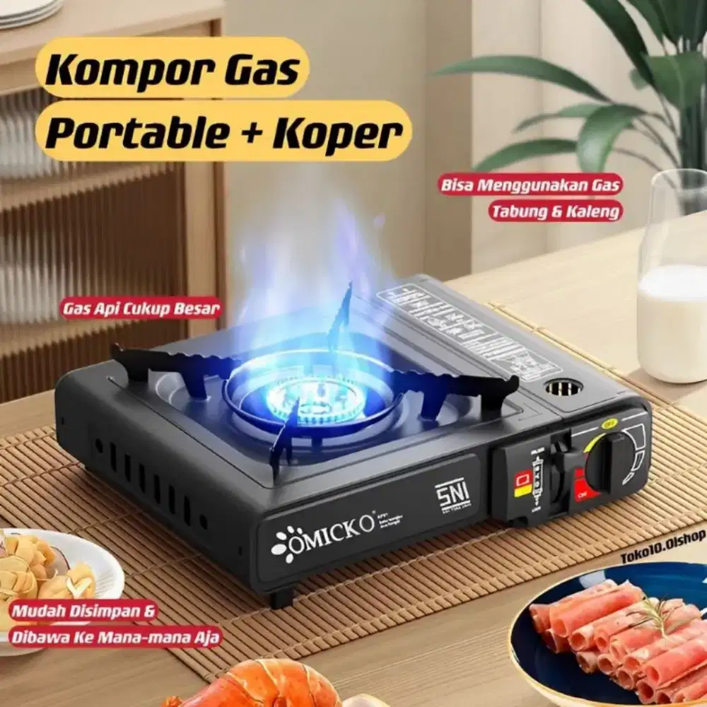 Kompor gas portabel 1 tungku