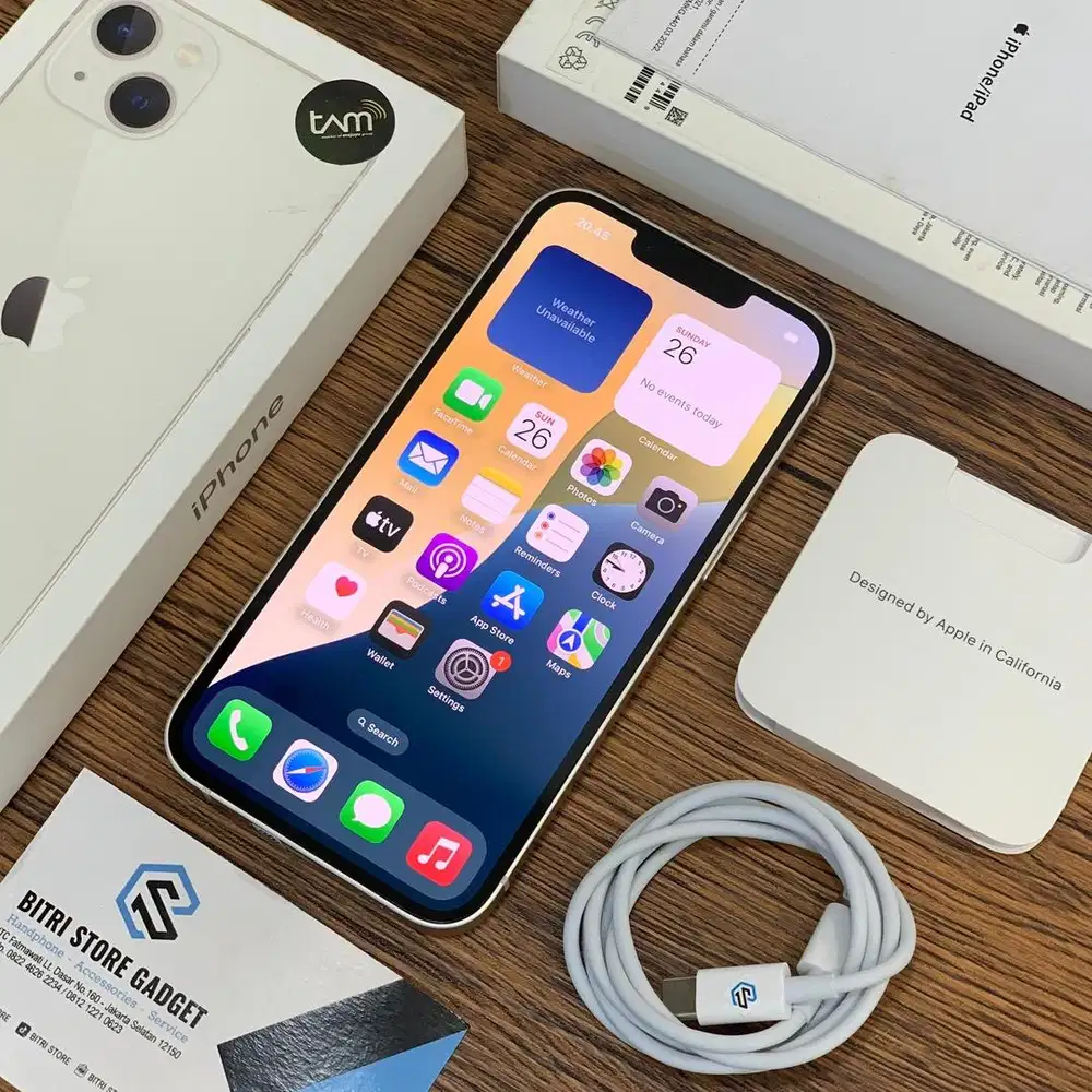 iPHONE 13 128GB STARLIGHT | iBOX | GARANSI PANJANG