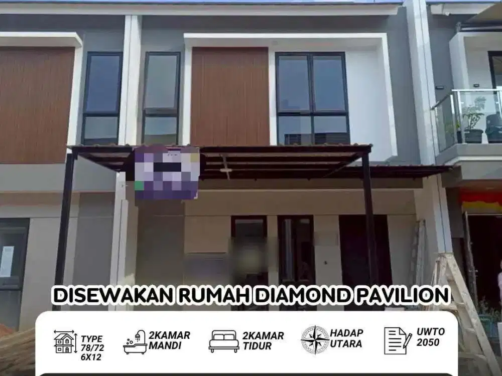 Disewakan Rumah Diamond Pavilion Batam Center