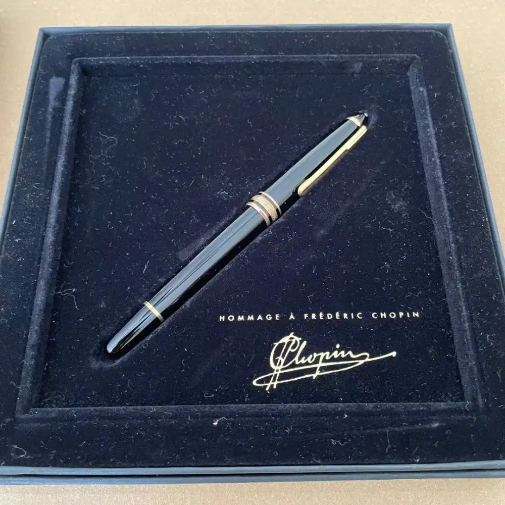 Montblanc meisterstuck 145 Fountain Pen Pena Mewah Original Pulpen