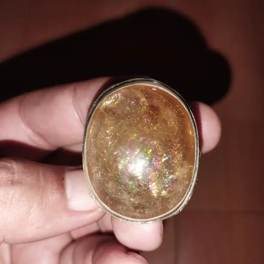 Kecubung kuning full pelangi Big Size