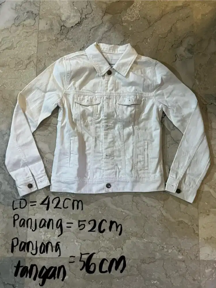 Jaket bahan twill ( tebal )