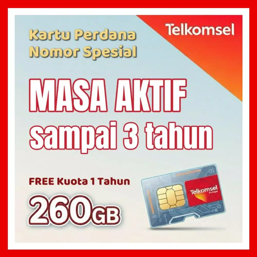 nomor cantik telkomsel 10 digit / kartu simpati 10 digit