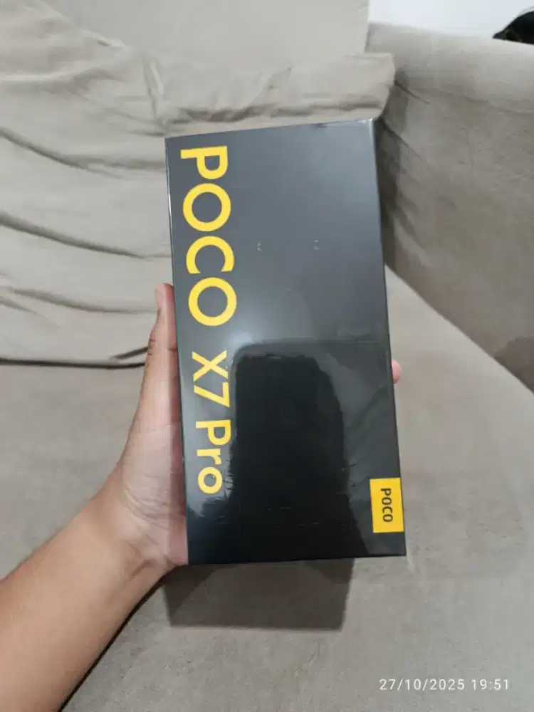 Poco x7 pro 5g segel baru