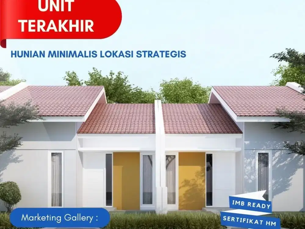 Rumah 1 Lantai Tipe 30/72 Desain Minimalis Aman dan Nyaman di Tuntang