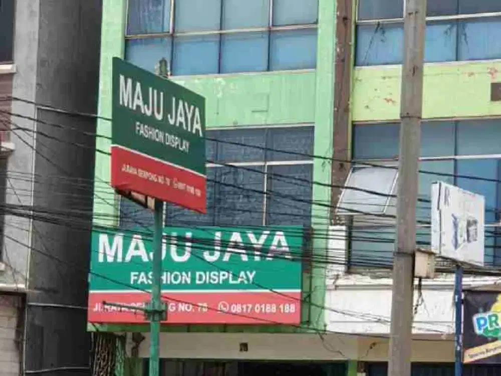 Dijual Ruko gandeng 3 Lt di Raya serpong, siap huni, nego yuk Lt 223 m2