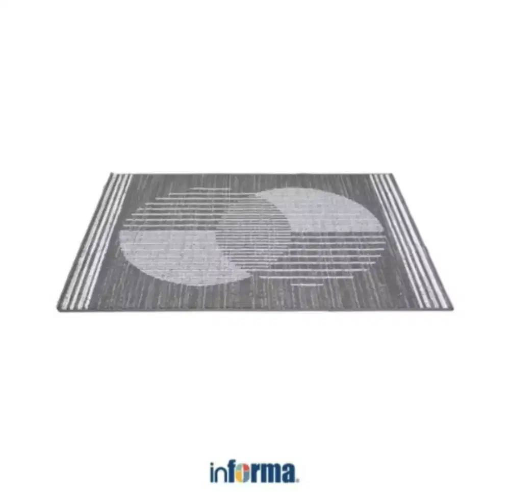 Karpet informa memory 120x170cm Abuabu Ori