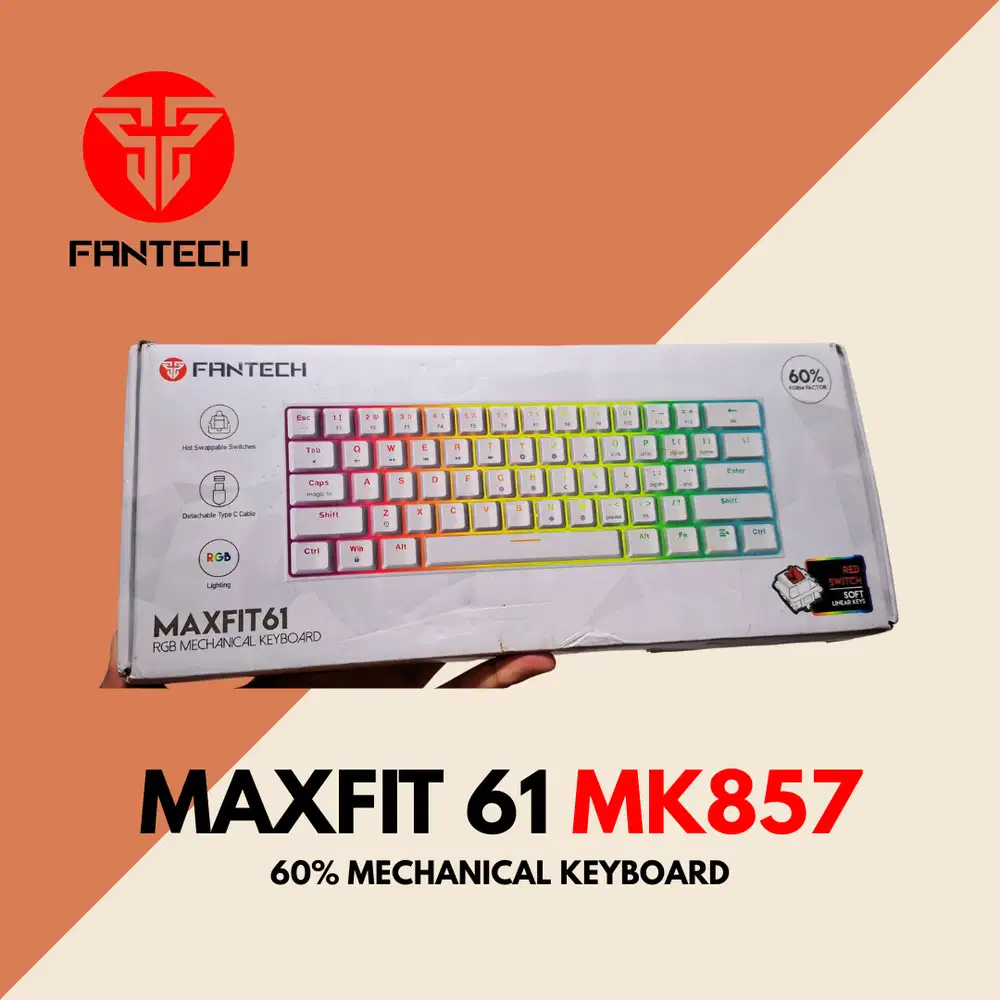 Fantech Maxfit 61 60% Keyboard Mechanical
