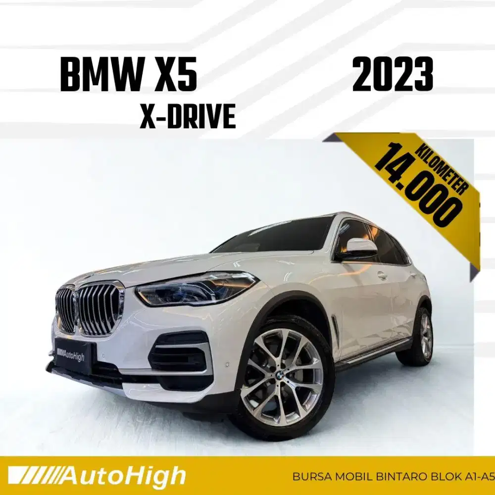 DP10% [Km14.000] X5 7Seater 2023 White Reg 2024 #AUTOHIGH