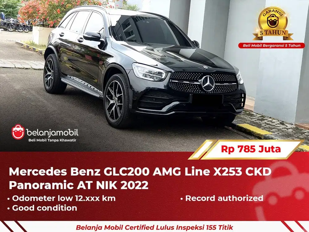 [ GARANSI 5TH ] Mercedes Benz Mercy GLC200 GLC 200 AMG X253 2022/2023