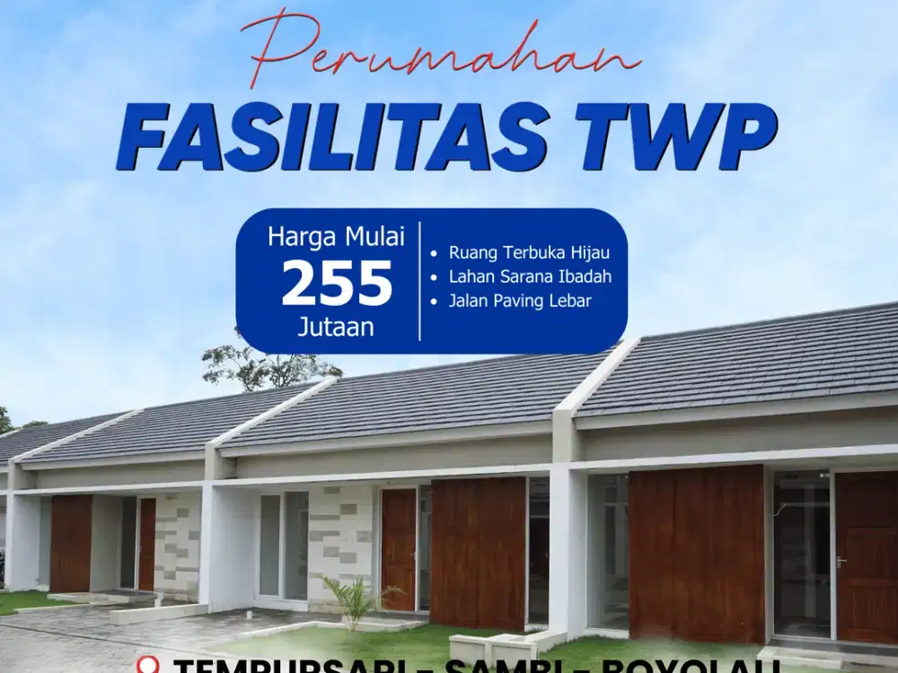 RUMAH TWP TNI AU FASILITAS KOLAM RENANG DEKAT LANUD ADI SOEMARMO