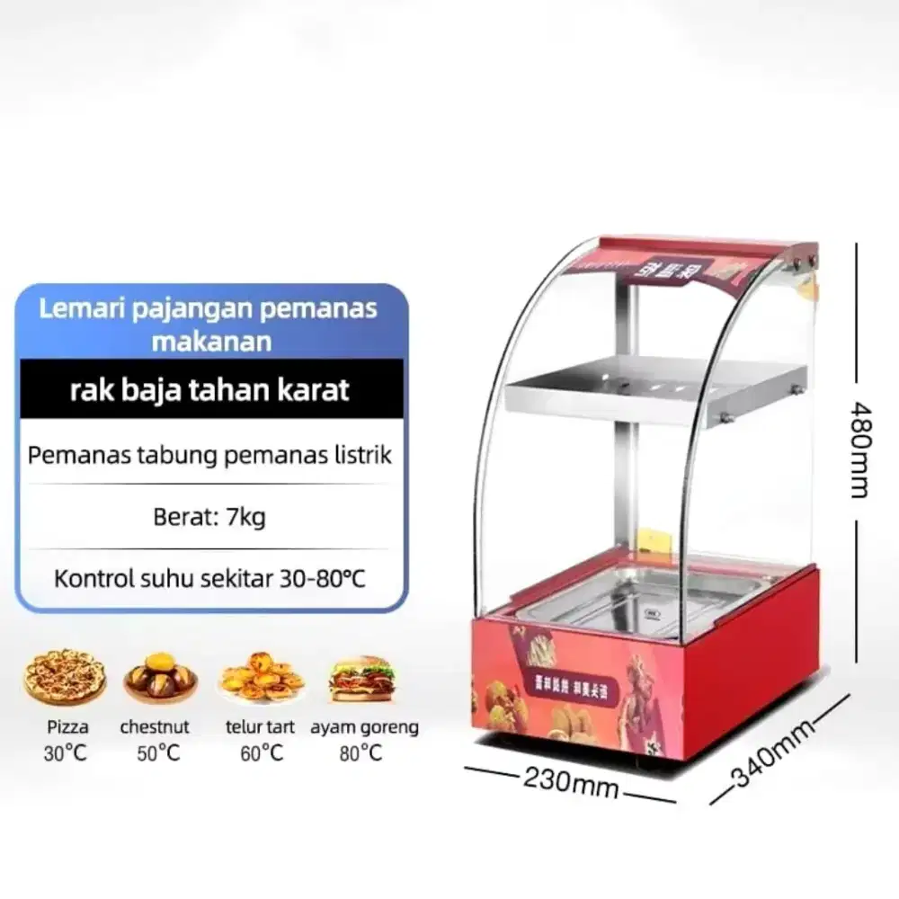 Food warmer pemanas makanan