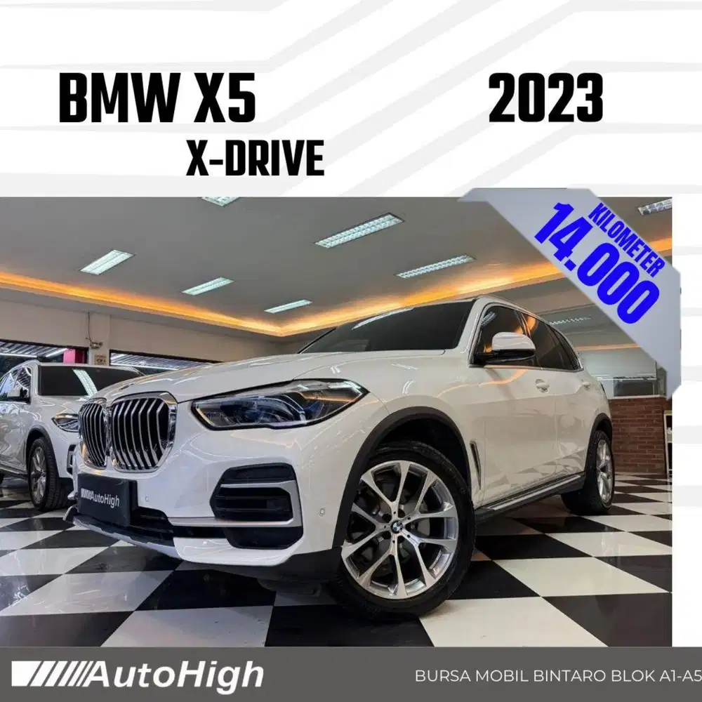 DP10% [Km14.000] X5 7Seater 2023 White Reg 2022 #AUTOHIGH