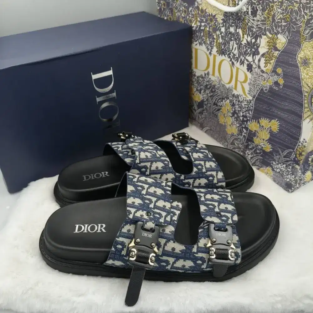 Sandal Dior leather Jaquar Size 42cm