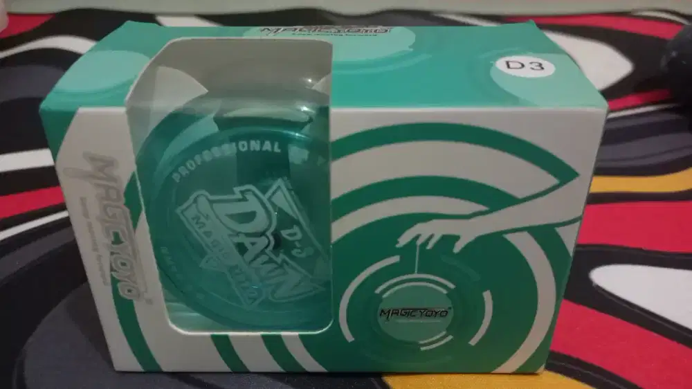 Yoyo MagicYoyo D3 Dawn Renponsif Looping Yoyo - trans Hijau