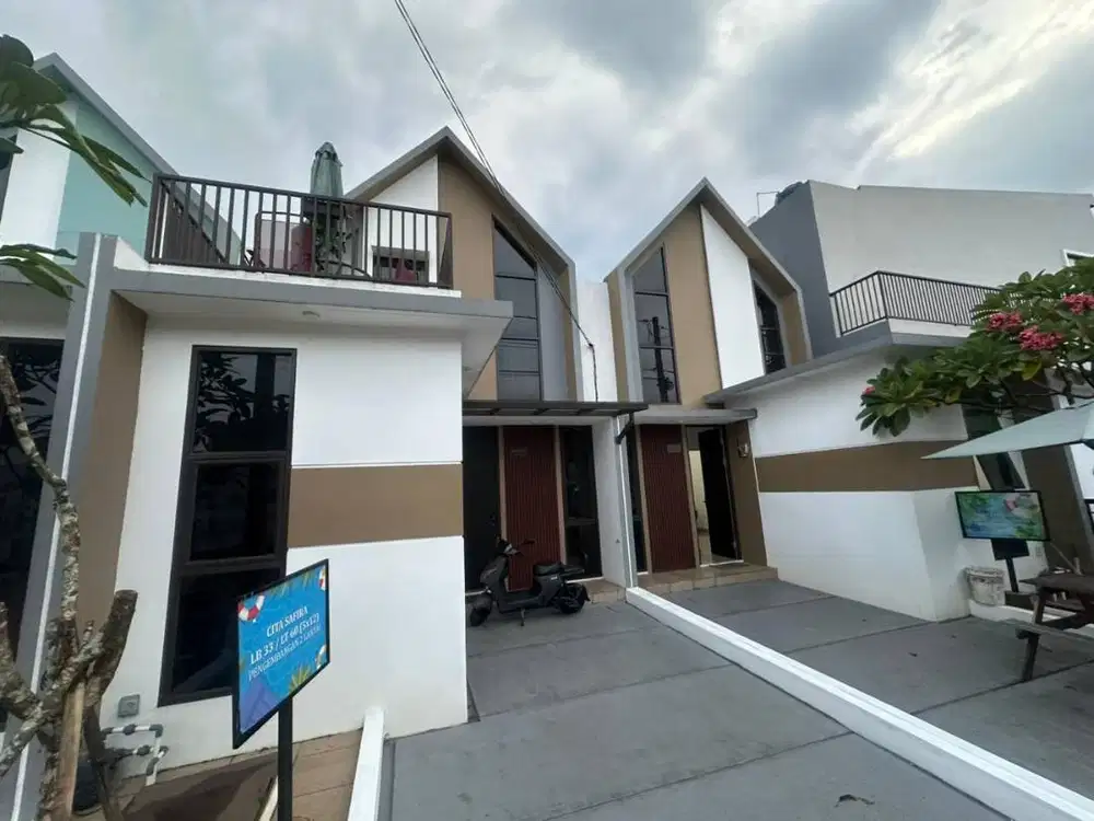 Rumah Cluster Fasilitas Lengkap Cicilan Ringan