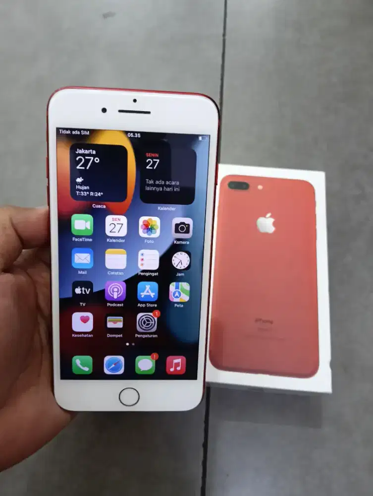 Iphone 7 plus 128gb fullset all operator