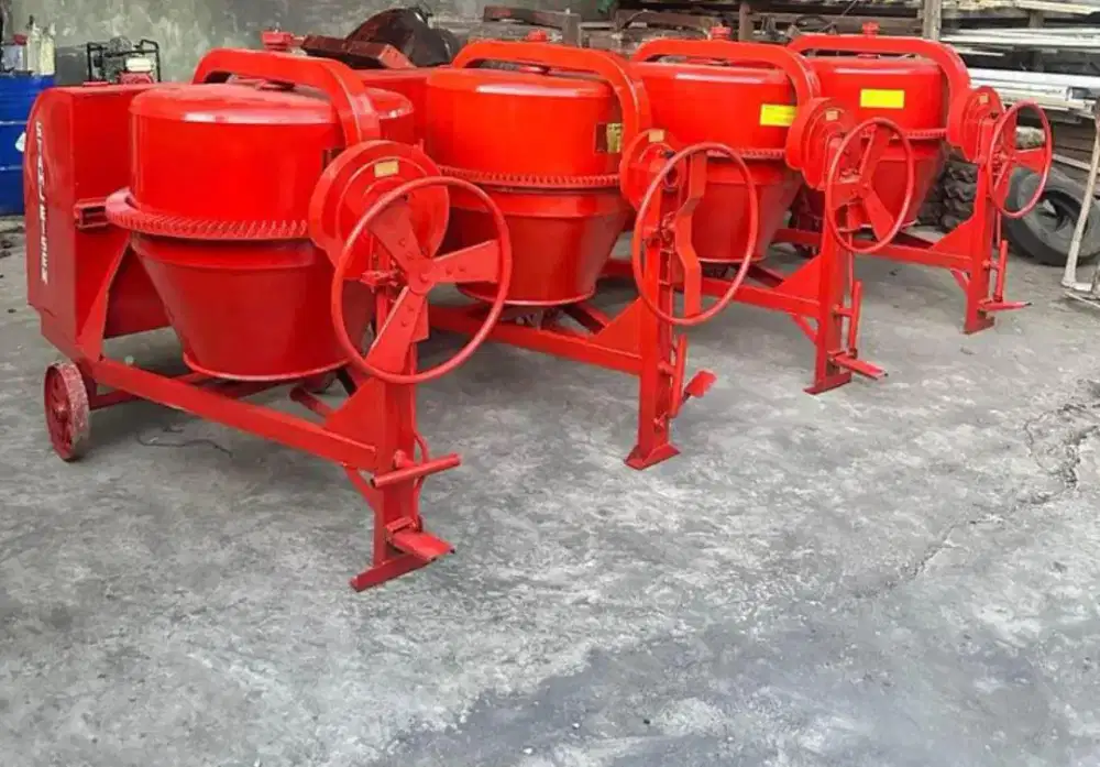 molen cor 50kg stahleisen komplit diesel 8pk siap pakai