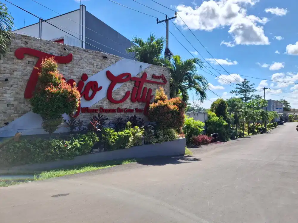 Dijual tanah murah milik pribadi nempel jalan luas 2.450 meter