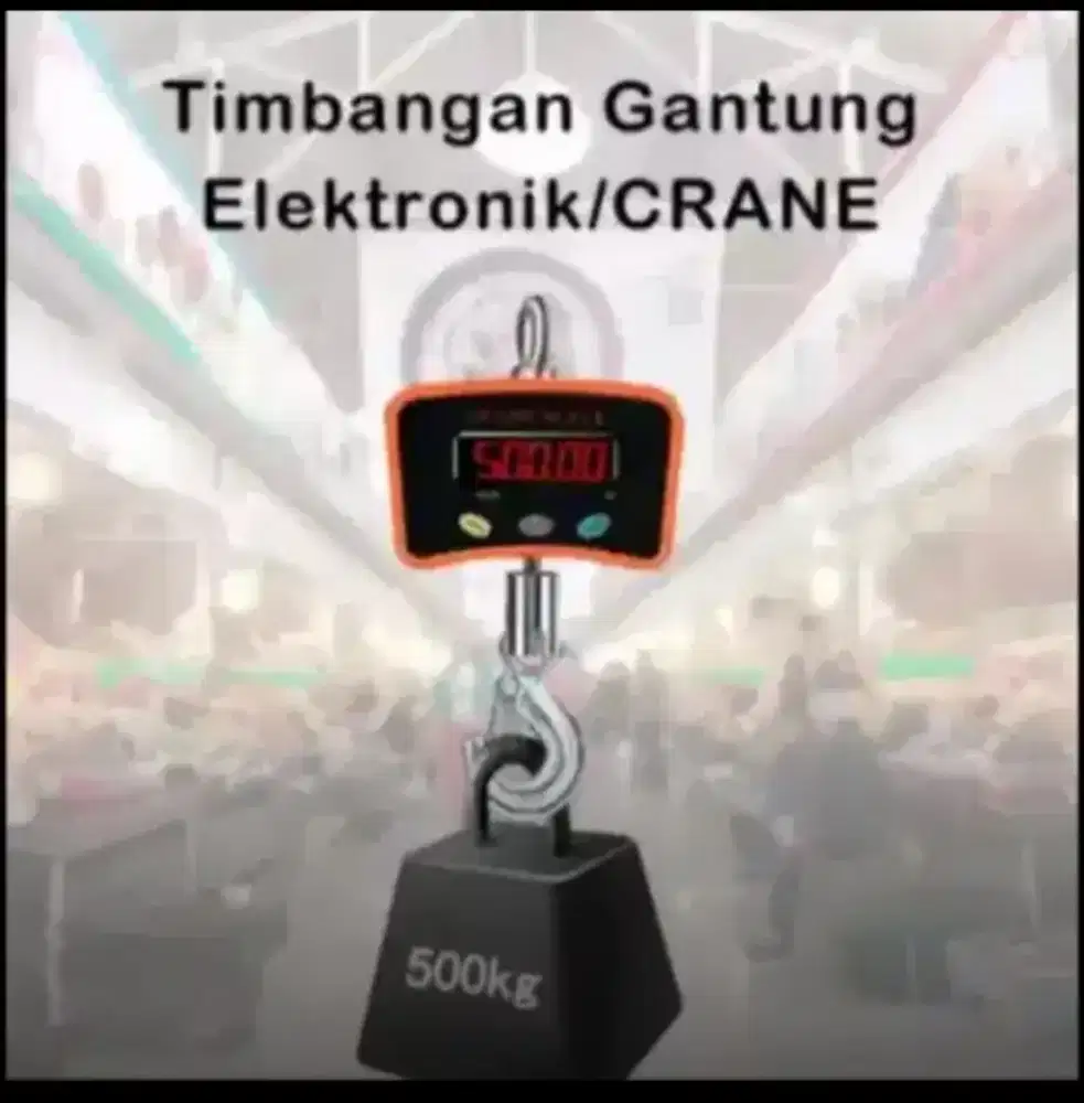 500kg timbangan gantung digital crane scale
