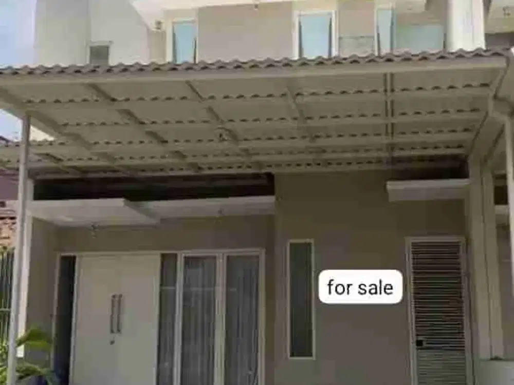 Jual Rumah Satelit Bagus Minimalis Siap Huni Semi Furnish 2 lantai