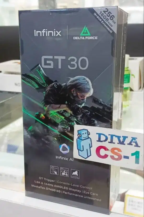 NEW Infinix GT 30 5G Dimensity 8350 Layar Amoled 144Hz Ram 8 256Gb