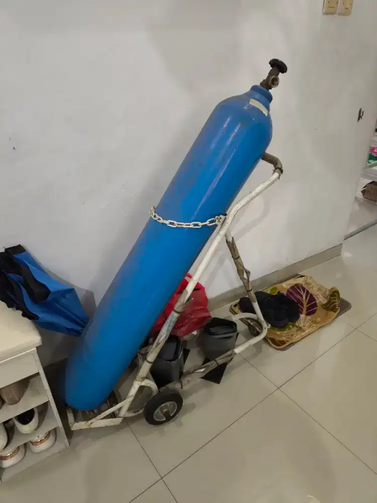Tabung Oksigen 6m3 dan Trolinya