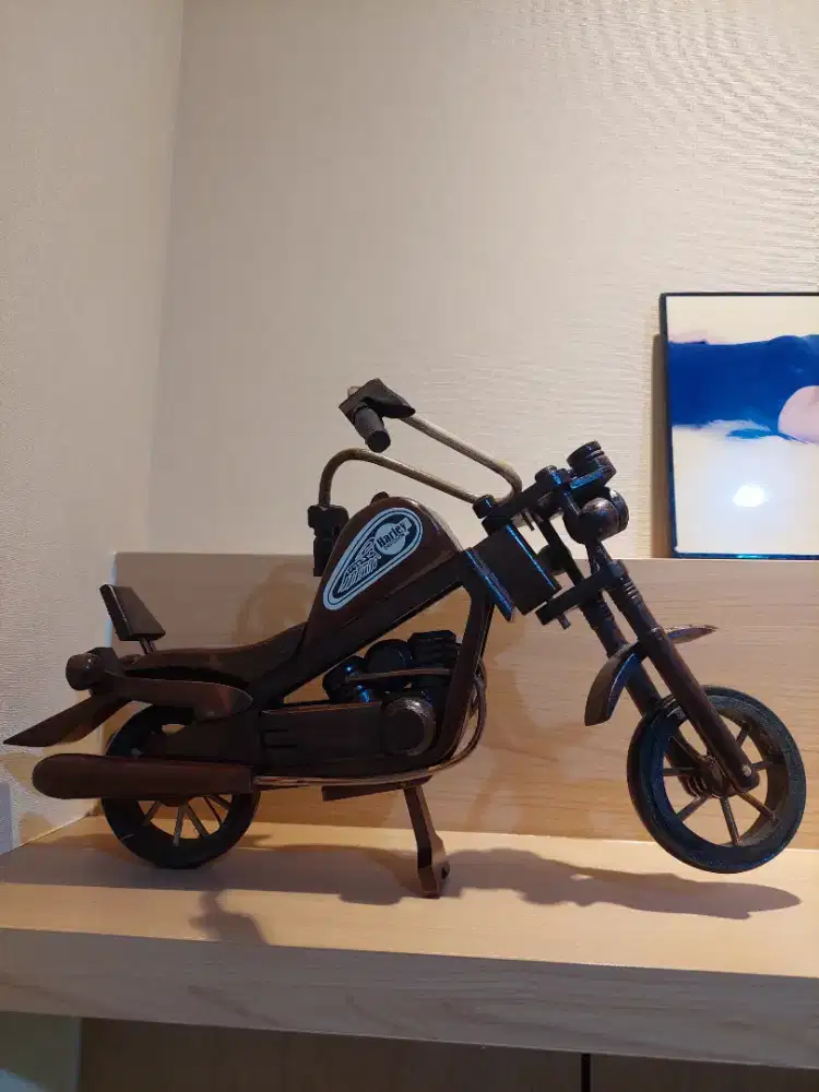 Pajangan Miniatur Harvey Davidson