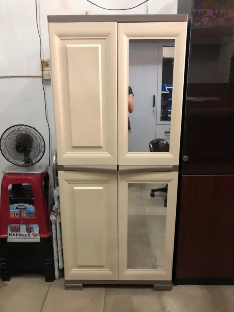Lemari Pakaian Plastik 2 Pintu / Lemari Baju Plastik 2 Pintu 20