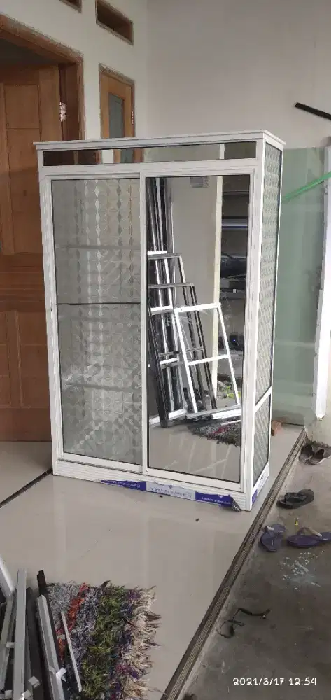 pintu aluminium & kaca