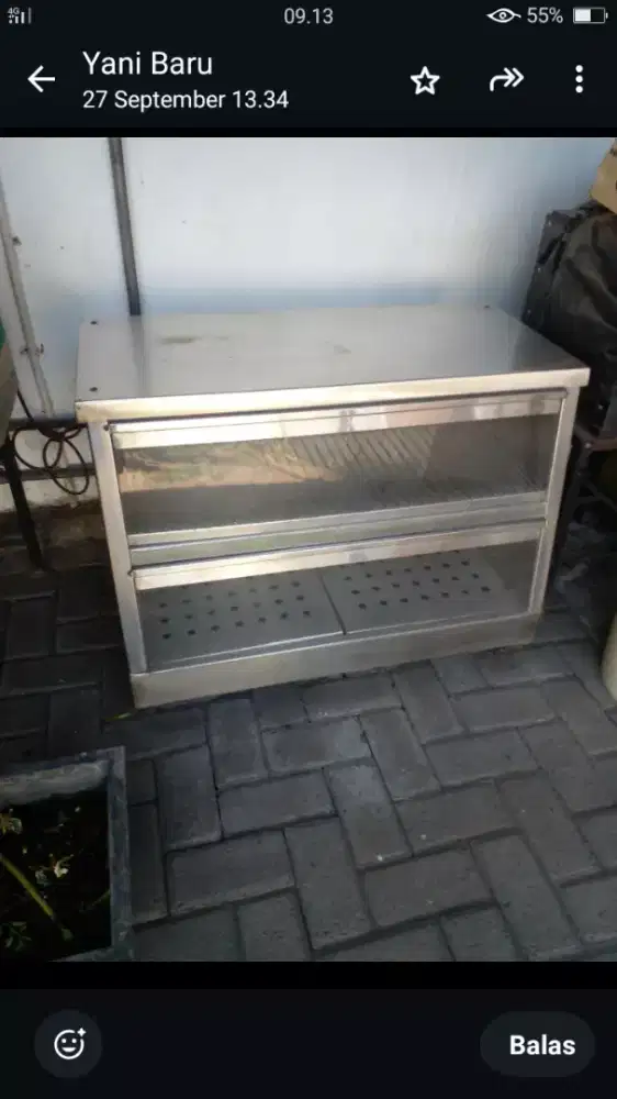 Warmer pemanas Fried Chicken