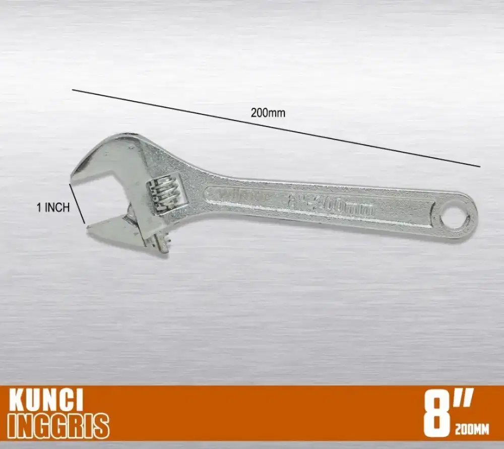 Kunci inggris 8 inchi