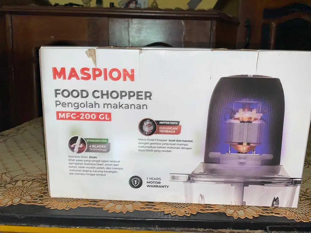 Chopper pengolah makanan