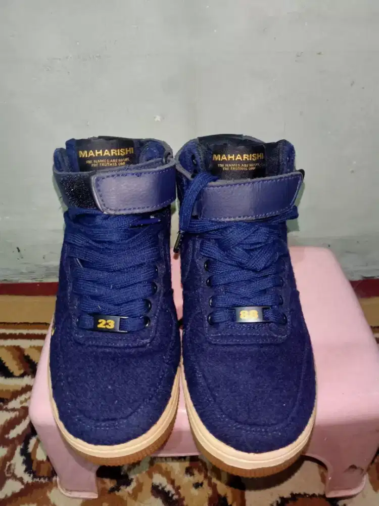Sepatu anak nike 'Maharashi' size 36 - blue