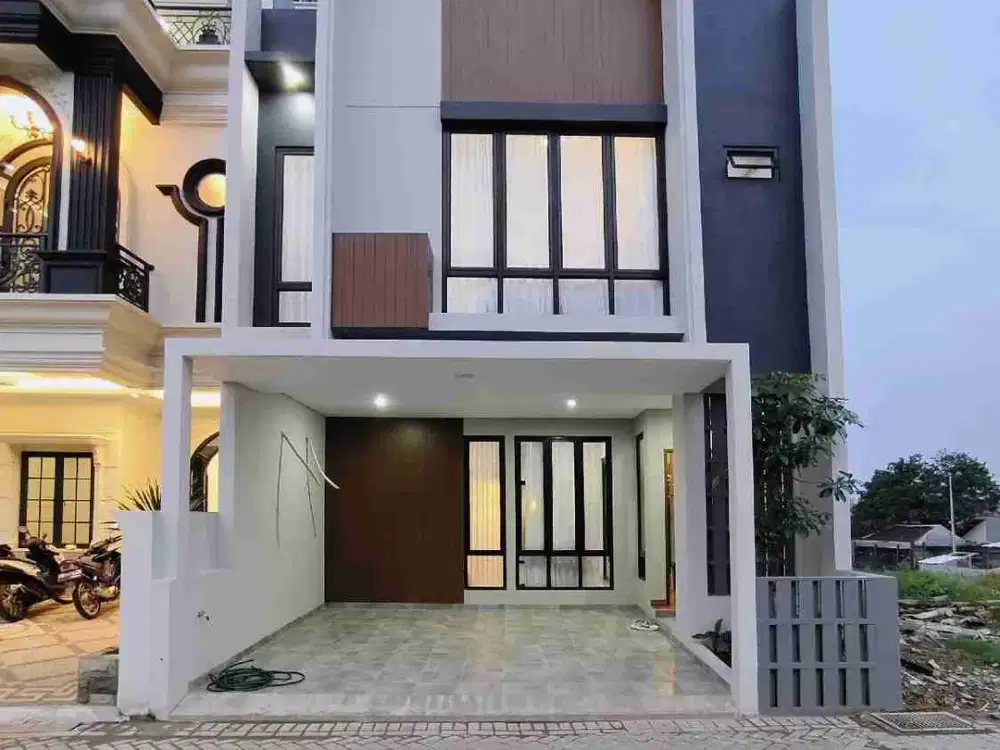 Rumah Baru Scandinavian Dalam Cluster Di Jagakarsa Jakarta Selatan