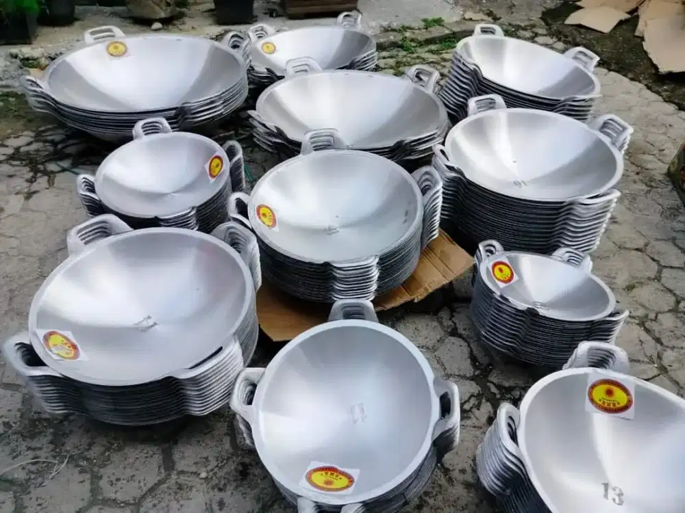 Wajan ceper bahan aluminium