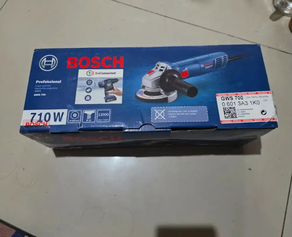 Gerinda Bosch GWS700 gurinda slepan