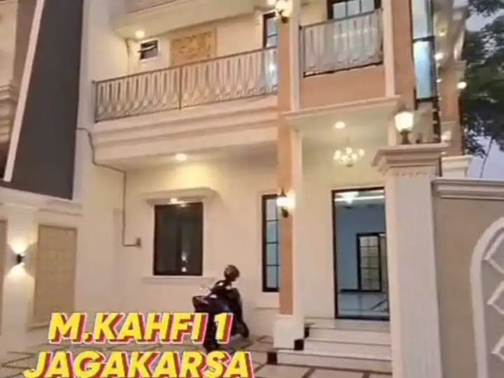 Rumah siap Huni Lt 120m,posisi HOOK lokasi di M Kahfi 1