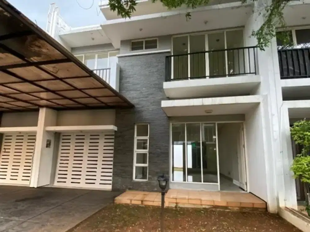 Rumah Standar Rapih Halaman belakang Luas Residence One BSD city