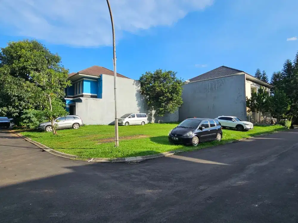 Langka Kavling Hoek Di Lokasi Premium Alam Sutera Cluster Amarylis Tangerang