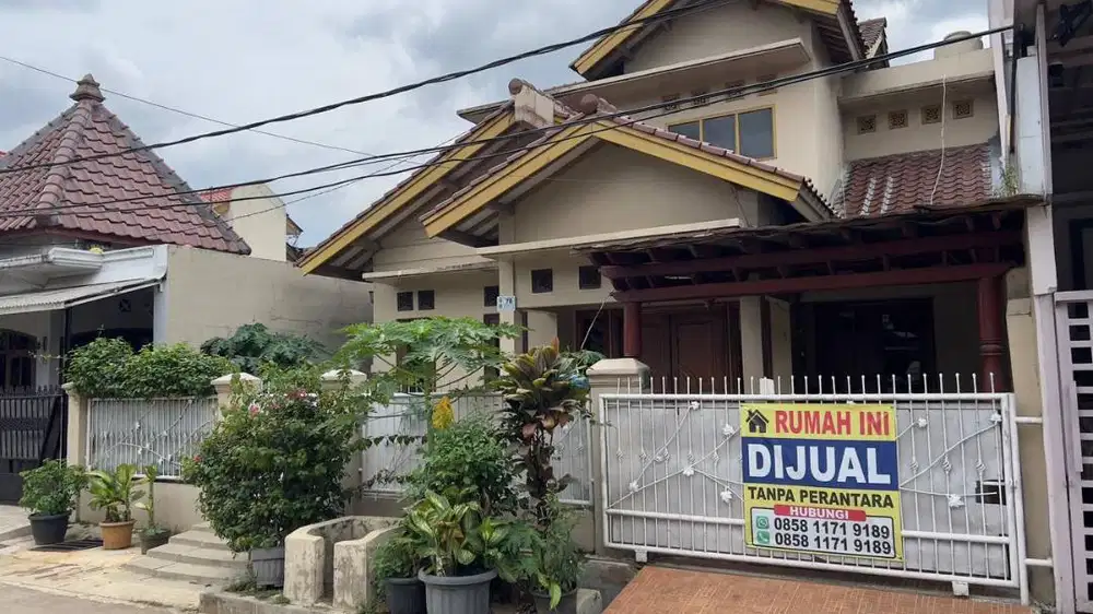 Rumah dijual BU siap huni lokasi sangat strategis