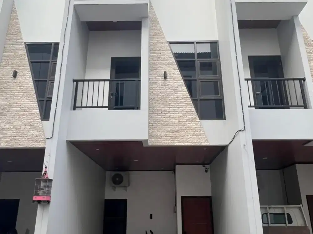 Rumah Baru 3 Lantai Cluster Modern Rawamangun Pulogadung Kayu Putih Jakarta Timur Siap Huni