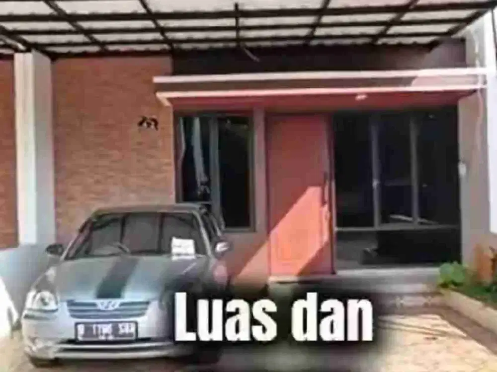 dijual rumah cluster 875 jt siap huni 2 lantai lingkungan asri di jatiasih bebas banjir