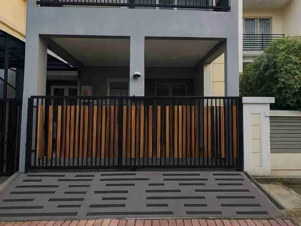 Dijual rumah 2 Lt 6 x 15 m2 di Puri Media Kembangan Lt 90 m2 lb 160 m2 shm hadap selatan, ada 4+1 kt 2 km survei yu