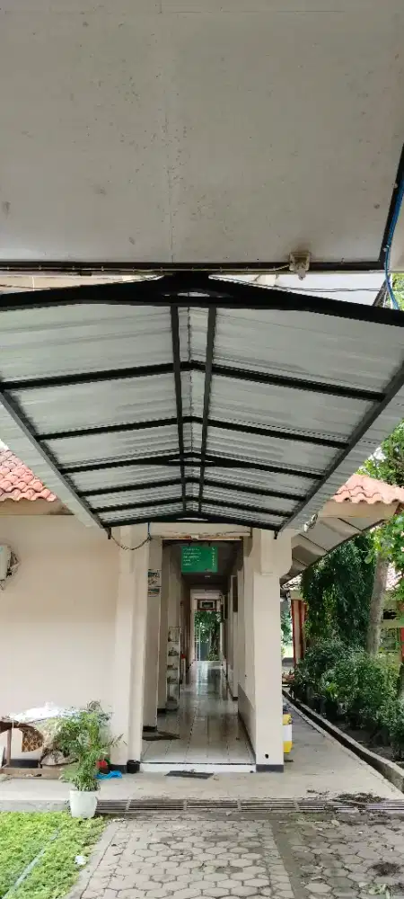 Kanopi besi macam_macam atap.