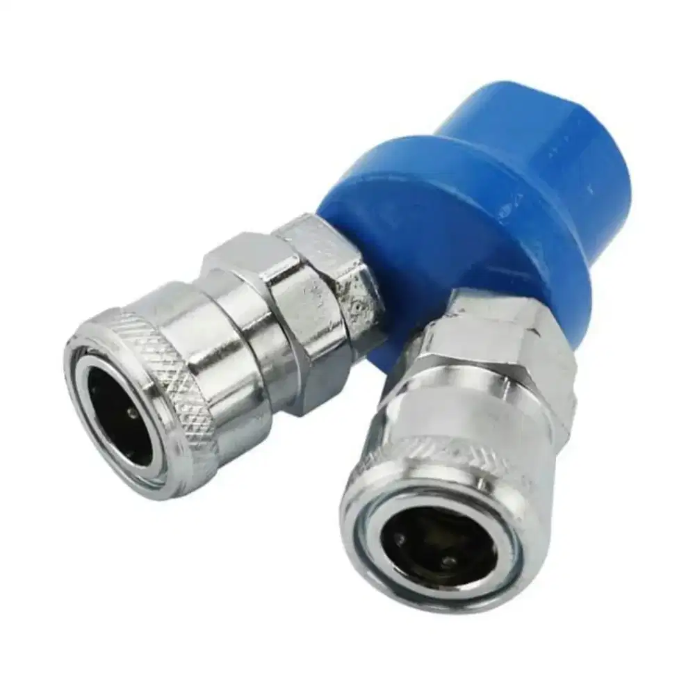Quick coupler kopler kompresor angin cabang 2