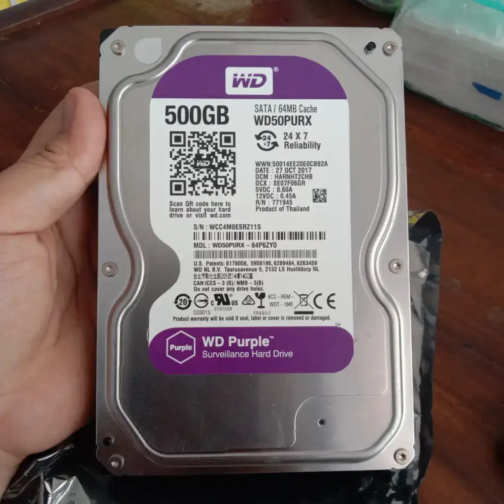 Hardisk 500gb(GARANSI 1TH)