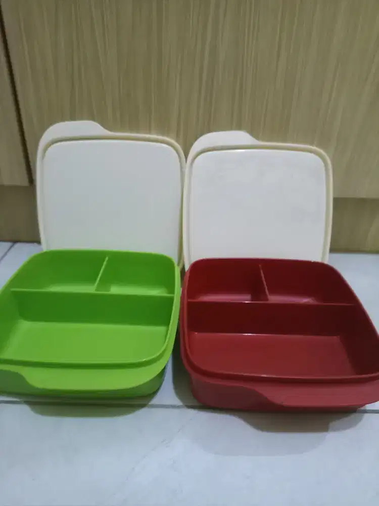 tupperware lolly tup lunch box original preloved
