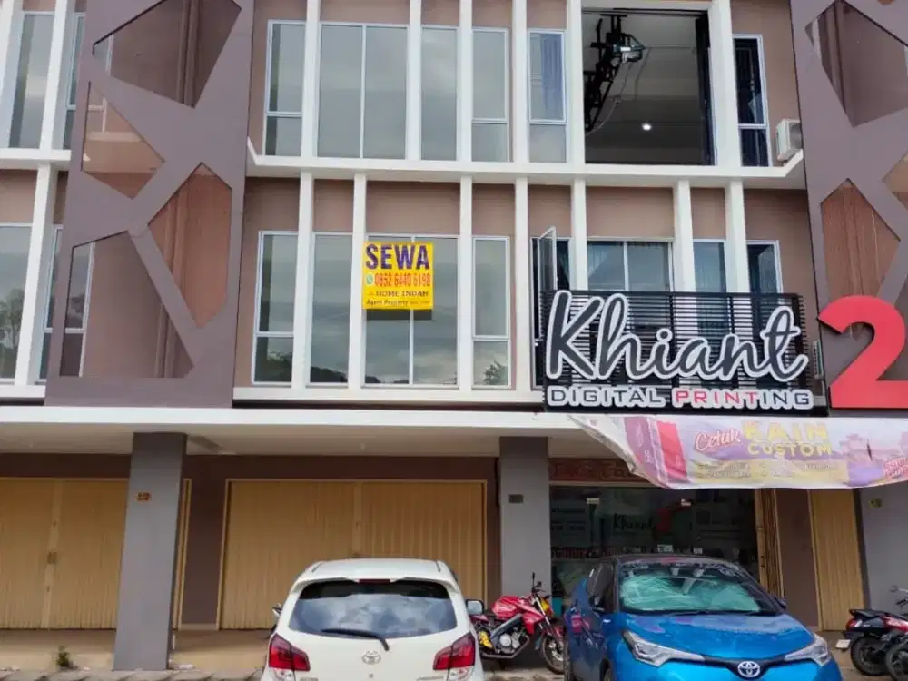 DISEWAKAN RUKO GOLDEN SAND MENORAH,dkt PERUMAHAN SOUTHLINK,TIBAN